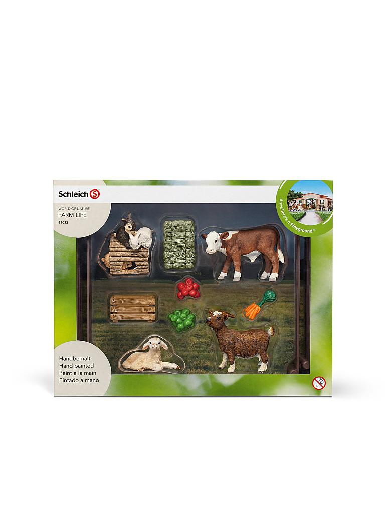 SCHLEICH | Playset Streichelzoo "Farm World" 21052 | transparent