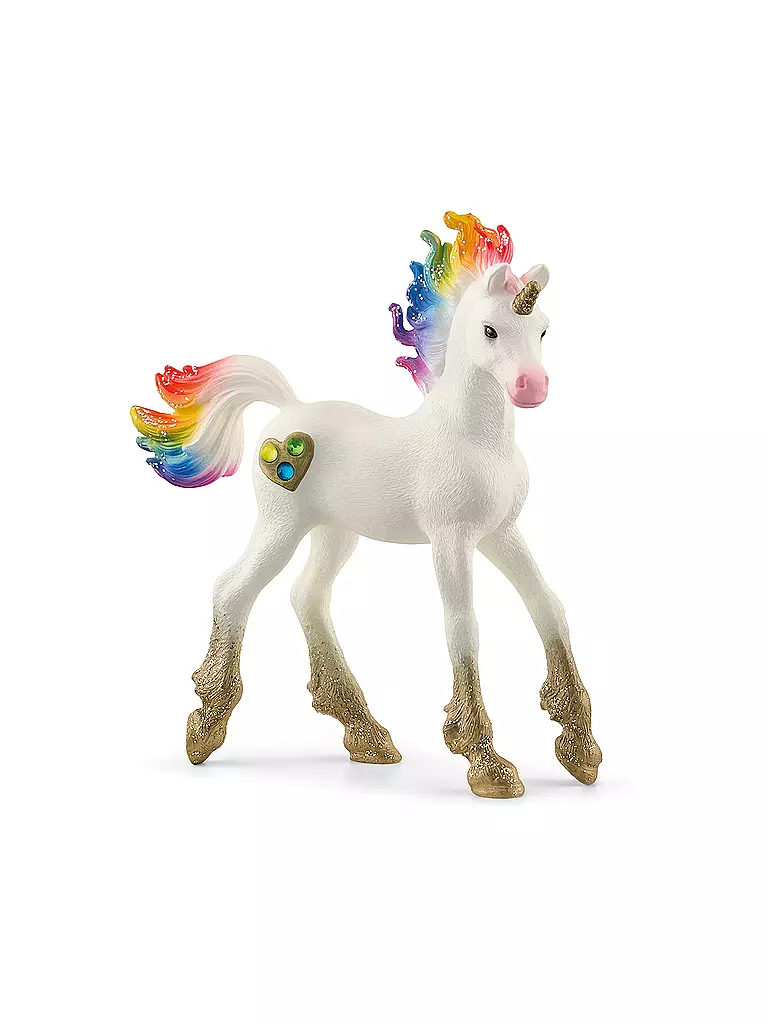SCHLEICH | Regenbogeneinhorn Fohlen Bayala 70727 | keine Farbe