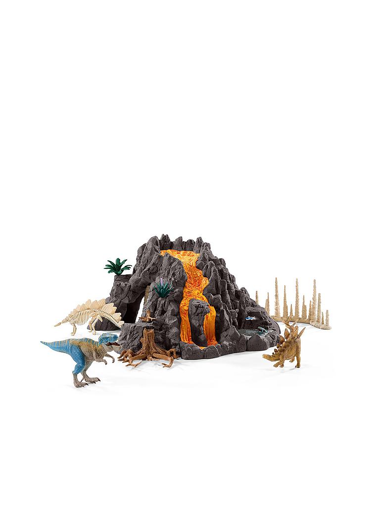 SCHLEICH | Riesenvulkan mit T-Rex "Dinosaurs" 42305 | keine Farbe