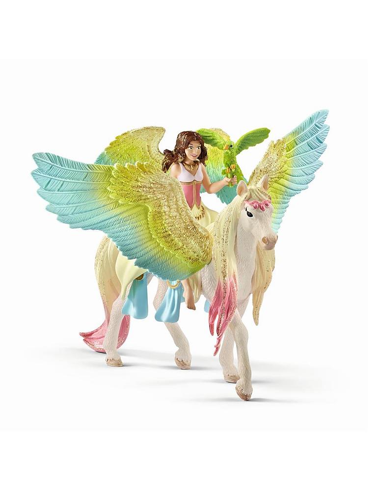 SCHLEICH | Surah mit Glitzer-Pegasus 70566 | keine Farbe