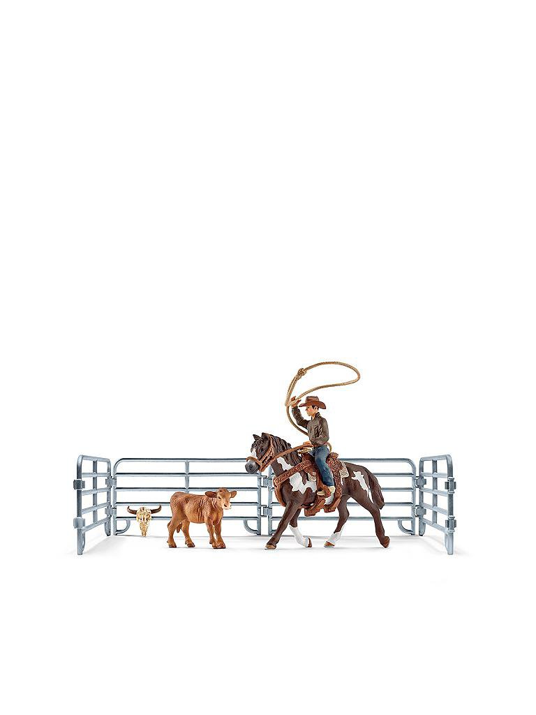 SCHLEICH | Team Roping mit Cowboy "Farm World" 41418 | keine Farbe