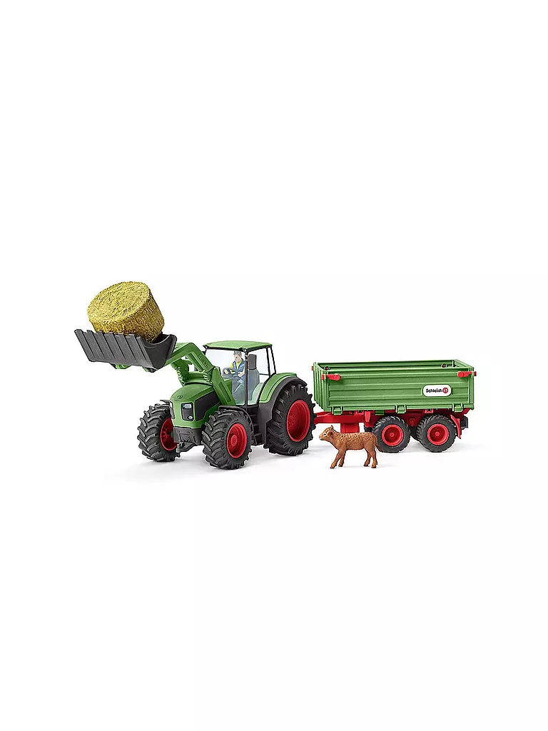 SCHLEICH | Traktor mit Anhänger "Farm World" 42379 | keine Farbe