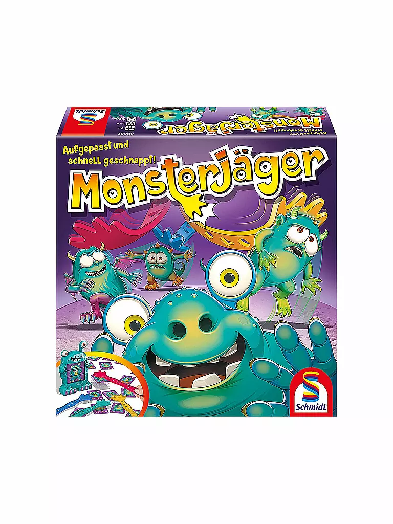 SCHMIDT-SPIELE | Kinderspiel - Monsterjäger  | keine Farbe