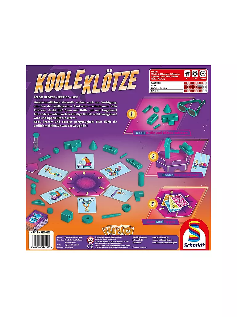 SCHMIDT-SPIELE | Koole Klötze | keine Farbe