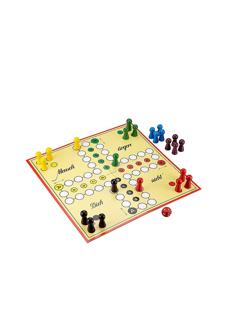 Mensch ärgere Dich Nicht 10 Personen Vorlage SCHMIDT-SPIELE Mensch ärgere dich nicht (große Figuren) keine Farbe