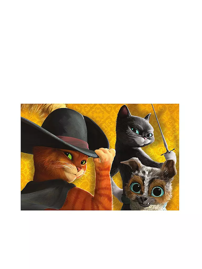 SCHMIDT-SPIELE | Puzzle - Der gestiefelte Kater und seine Freunde 150 Teile | keine Farbe