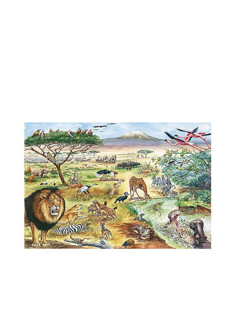 SCHMIDT-SPIELE | Puzzle - Medizini - Tiere in Ostafrika (200 Teile) | keine Farbe