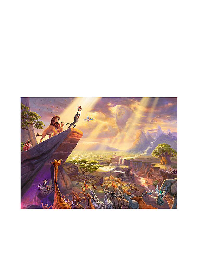 Der König Der Löwen 2 Simbas Königreich Nuka SCHMIDT-SPIELE Puzzle - Thomas Kinkade Studios: Disney Dreams