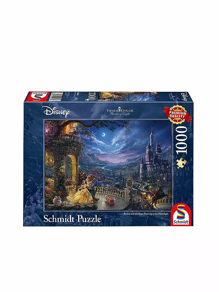 Die Schöne Und Das Biest Schminken SCHMIDT-SPIELE Puzzle - Walt Disney - Die Schöne und das Biest (1000