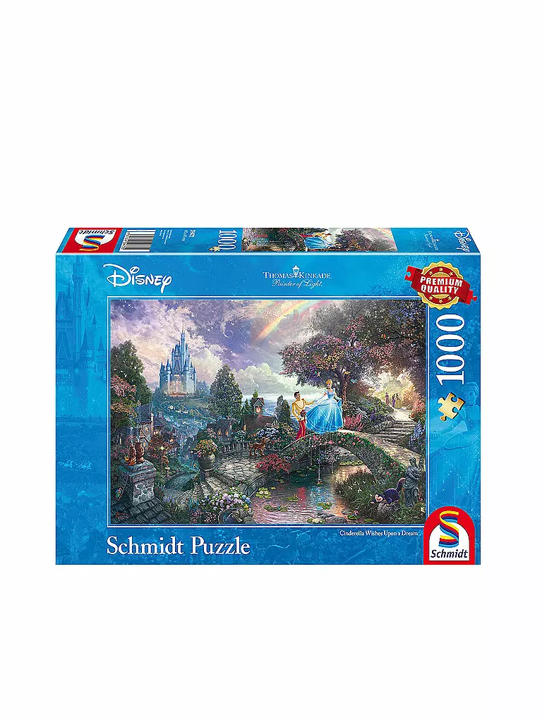 SCHMIDT-SPIELE | Puzzle - Walt Disney Cinderella (1000 Teile) | keine Farbe