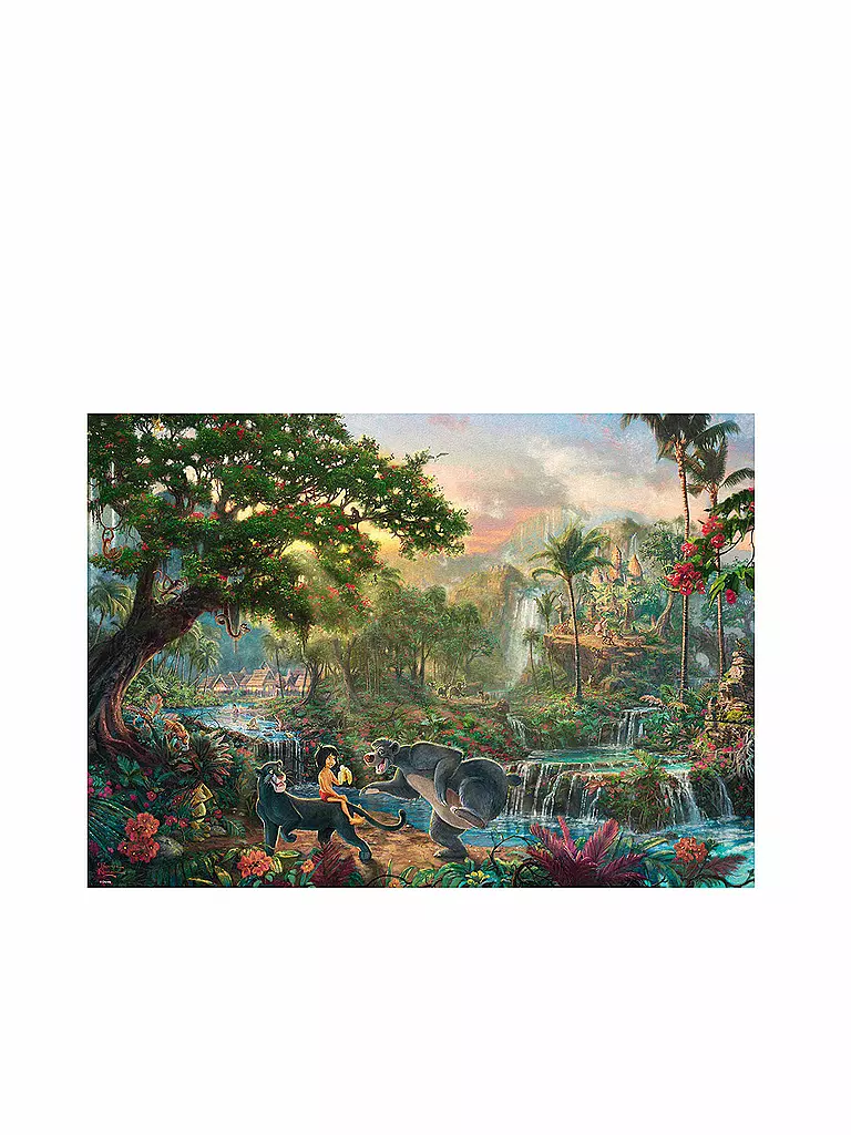 SCHMIDT-SPIELE | Puzzle - Walt Disney Dschungelbuch (1000 Teile) | keine Farbe