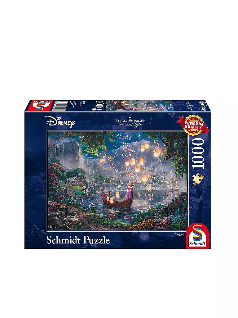 SCHMIDT-SPIELE | Puzzle - Walt Disney Rapunzel (1000 Teile) | keine Farbe