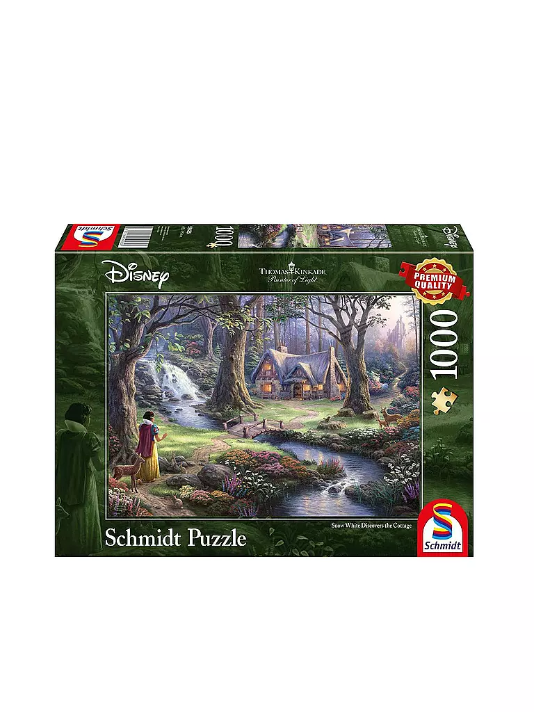 SCHMIDT-SPIELE | Puzzle - Walt Disney Schneewittchen (1000 Teile) | keine Farbe