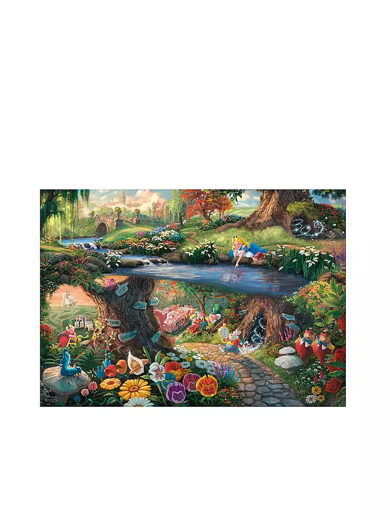 SCHMIDT-SPIELE | Puzzle Alice im Wunderland 1000 Teile | keine Farbe