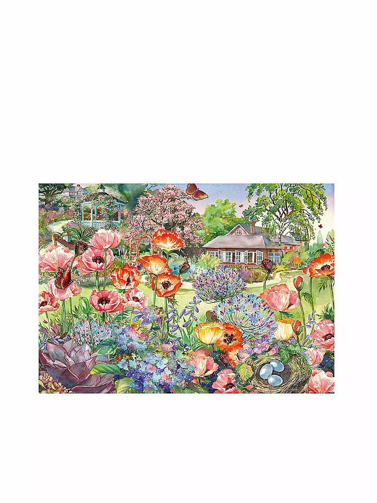 SCHMIDT-SPIELE | Puzzle Blühender Garten 1000 Teile  | keine Farbe