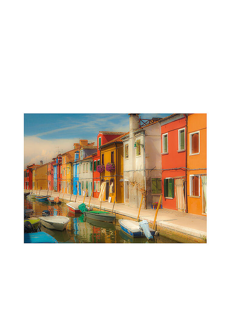 SCHMIDT-SPIELE | Puzzle Bunte Häuser der Insel Burano 1000 Teile  | keine Farbe