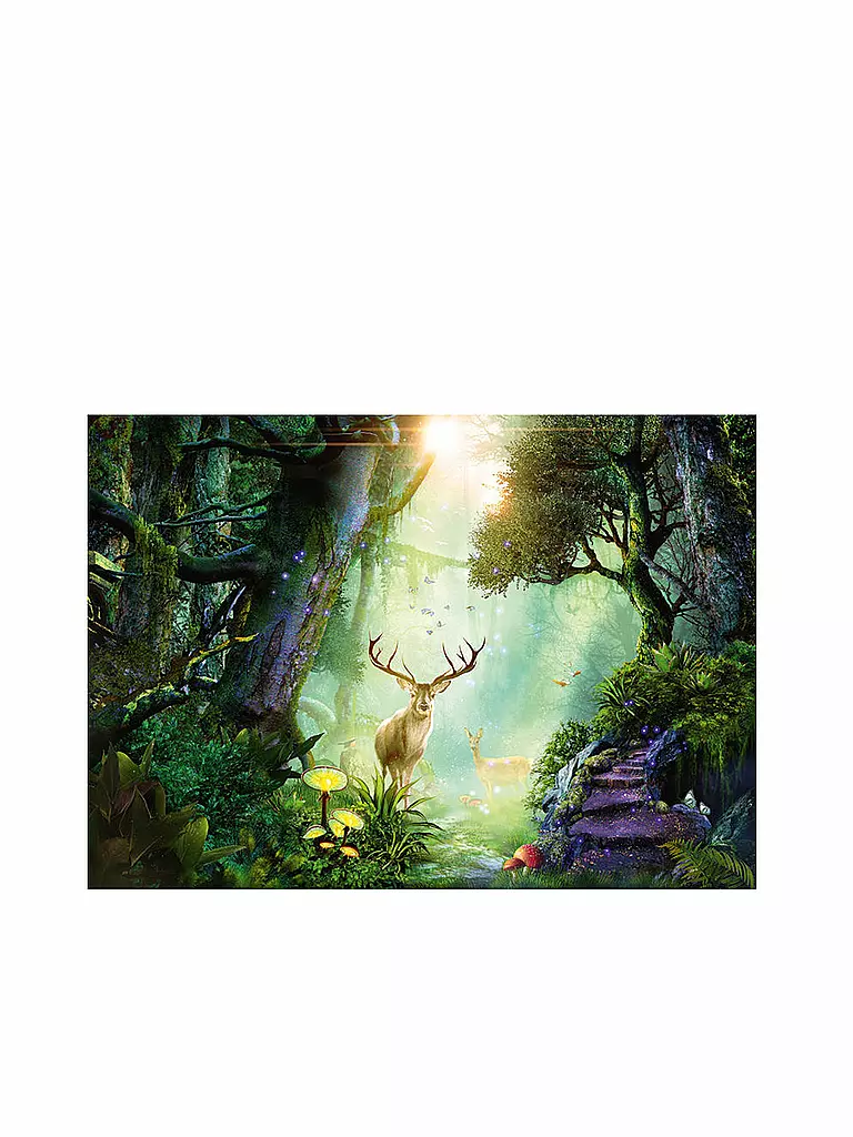 SCHMIDT-SPIELE | Puzzle Rehe im Wald 1000 Teile  | keine Farbe