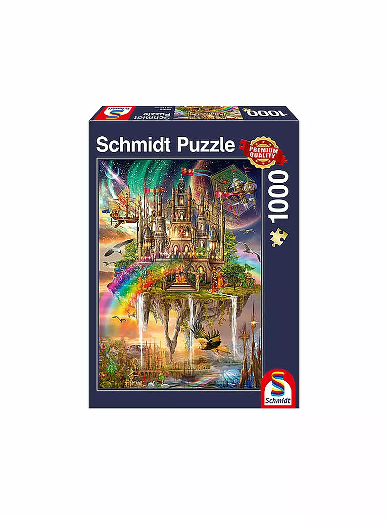 SCHMIDT-SPIELE | Puzzle Stadt im Himmel 1000 Teile  | keine Farbe