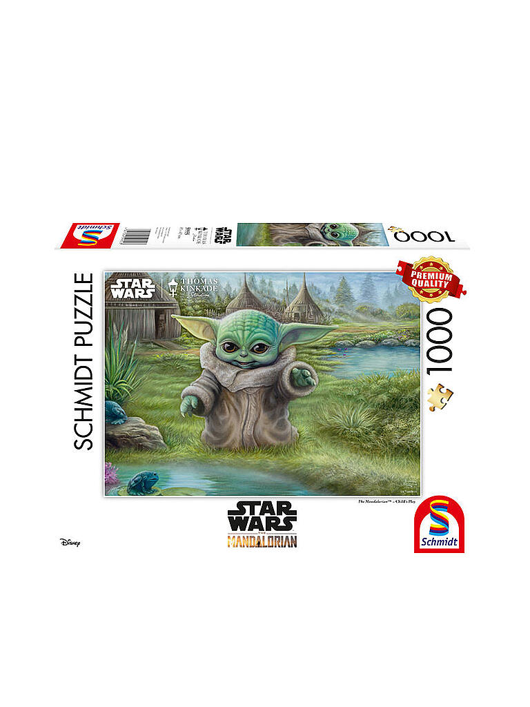 SCHMIDT-SPIELE | Puzzle The Mandalorian Grogu Das Kind 1000 Teile | keine Farbe