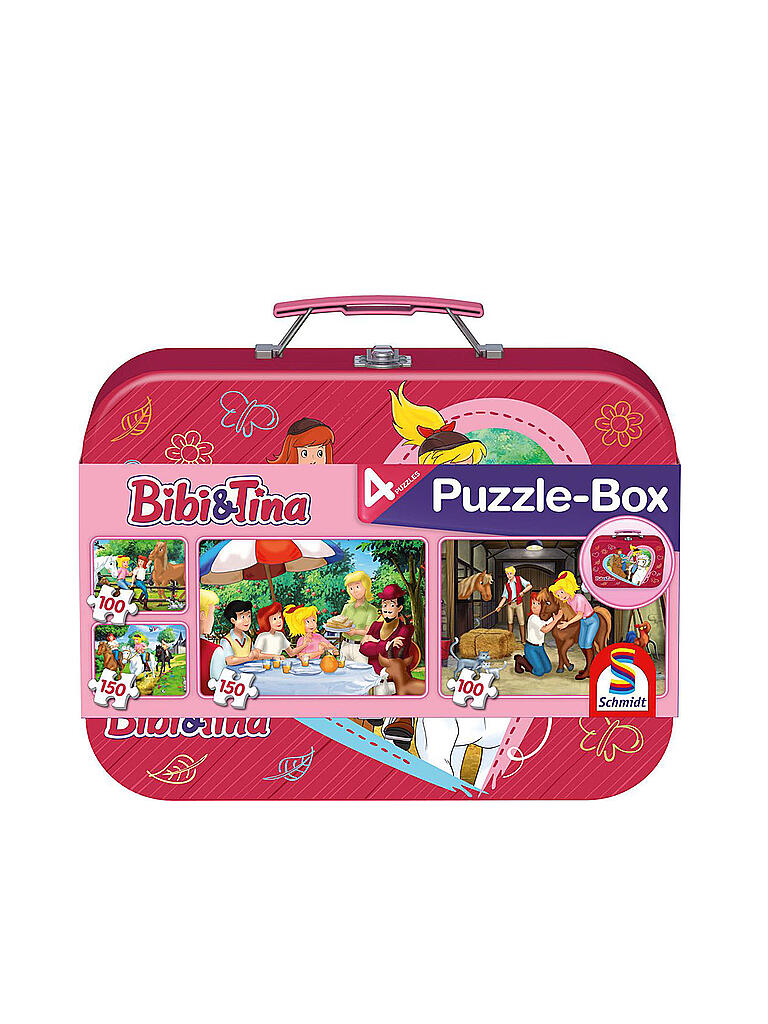 SCHMIDT-SPIELE | Puzzle-Box im Metallkoffer - Bibi und Tina | keine Farbe