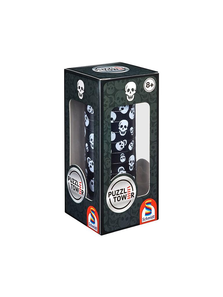 SCHMIDT-SPIELE | Puzzle-Tower Totenkopf | keine Farbe