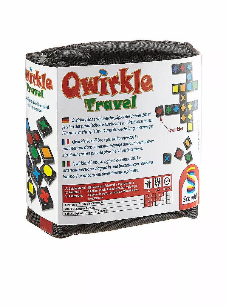 SCHMIDT-SPIELE | Qwirkle Travel | keine Farbe