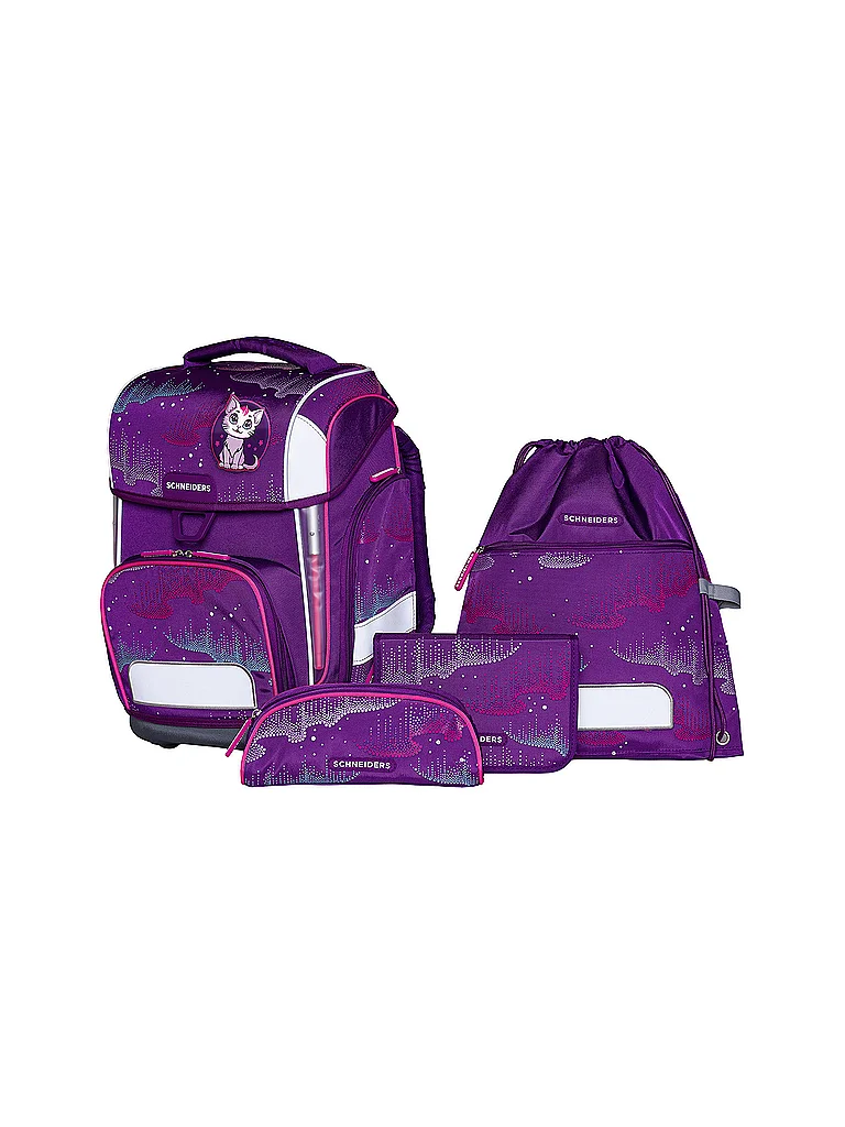 SCHNEIDERS Schultaschen Set Ergolite 9tlg Wavy Dots baby 2