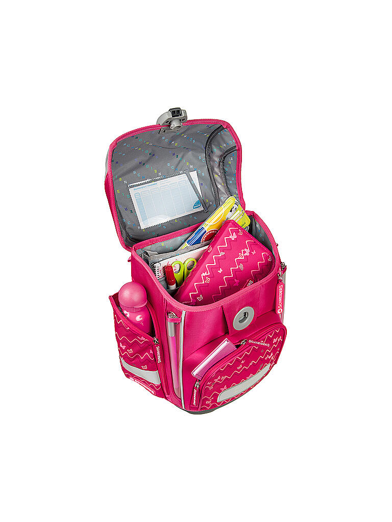 SCHNEIDERS | Schultasche Set 6-tlg Ergolite Sweet Butterfly | pink