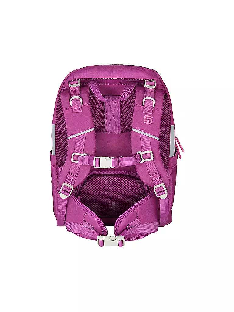 SCHNEIDERS | Schultaschen Set Ergojet 6tlg Purple Hearts | lila