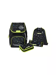 SCHNEIDERS | Schultaschen Set Ergojet 6tlg Spaceship | Schwarz