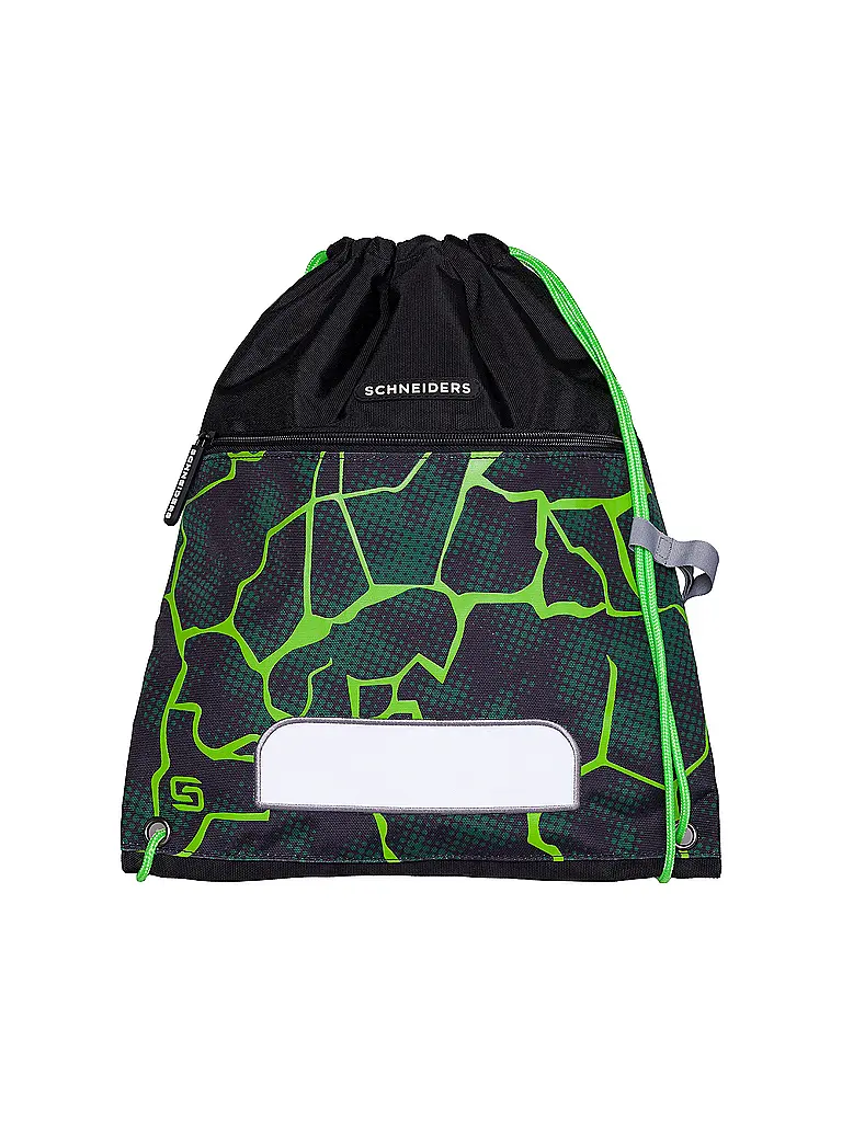 SCHNEIDERS | Schultaschen Set Ergolite 9tlg Anna Maria Damm Crash | Schwarz