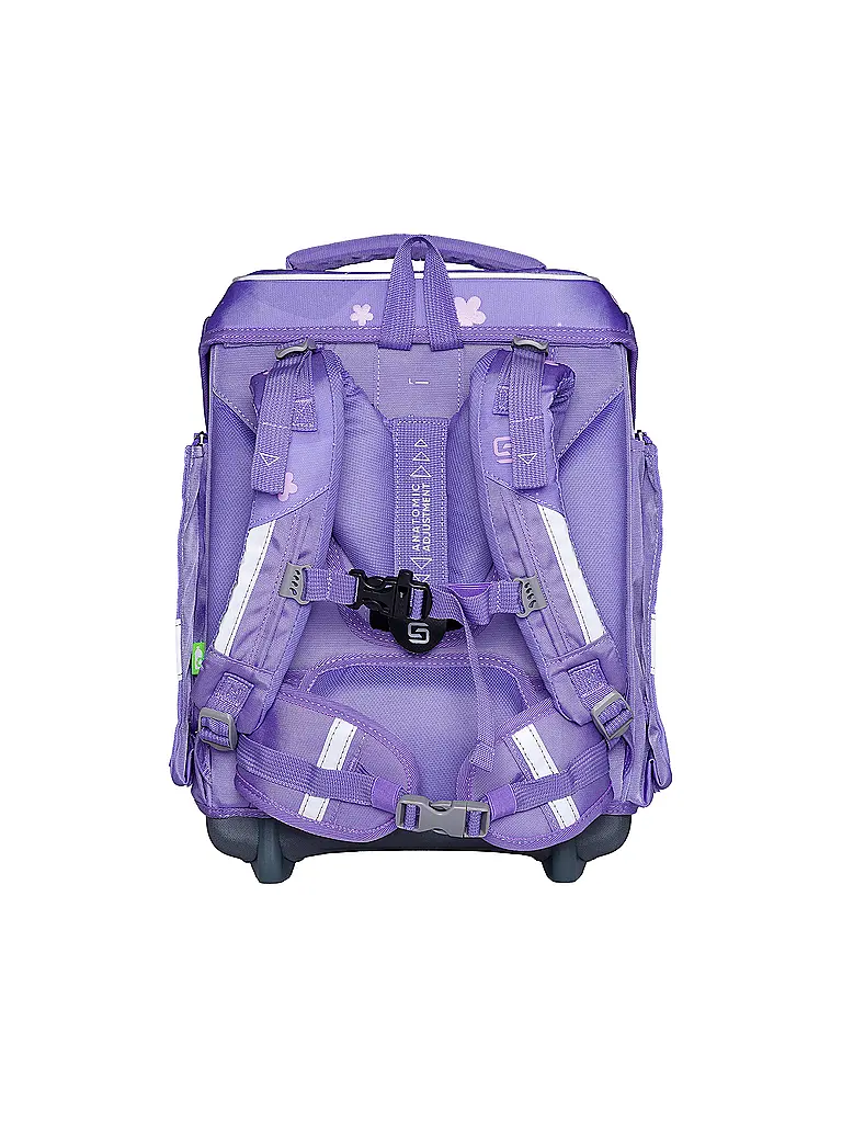 SCHNEIDERS | Schultaschen Set Ergolite 9tlg Anna Maria Damm Flowery | Lila