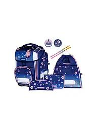 SCHNEIDERS | Schultaschen Set Ergolite 9tlg Blue Bloom | Blau