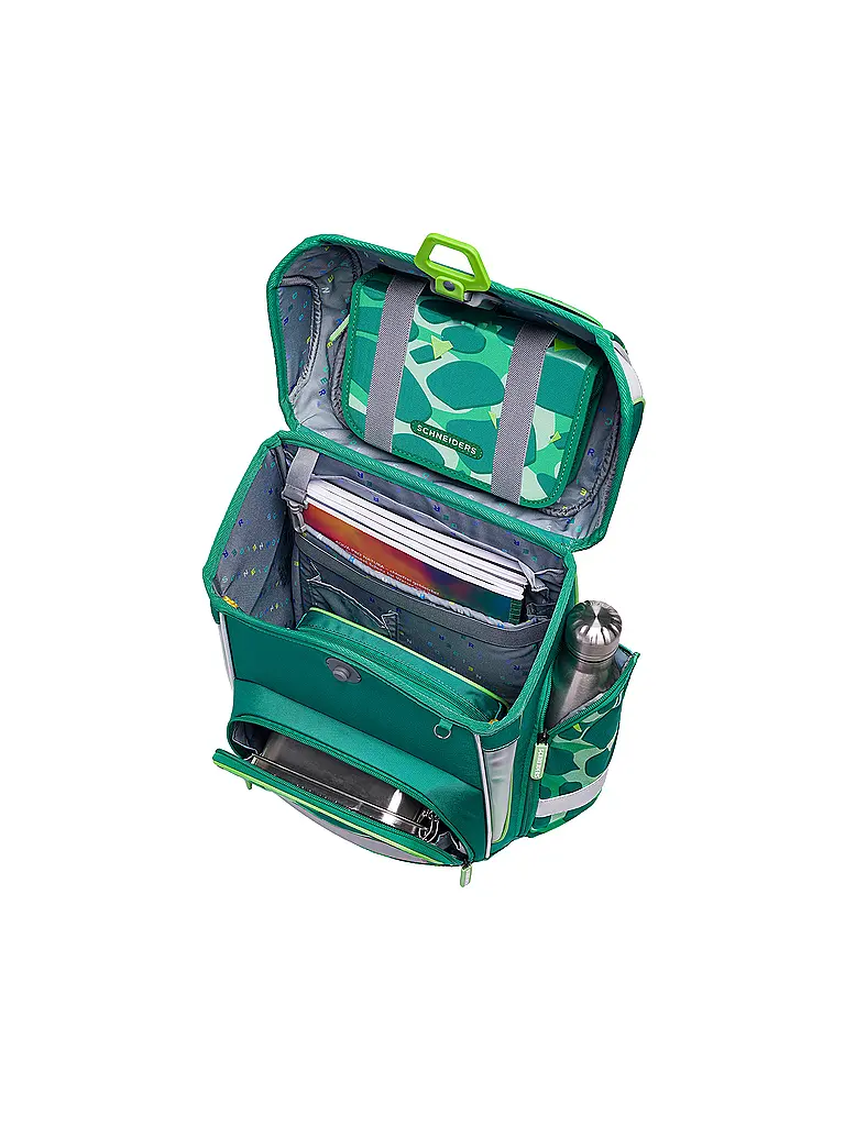 SCHNEIDERS | Schultaschen Set Ergolite 9tlg Dino Dance | Grün
