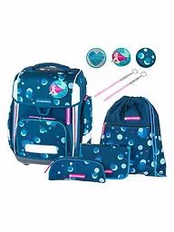 SCHNEIDERS | Schultaschen Set Ergolite 9tlg Polkadot | Petrol