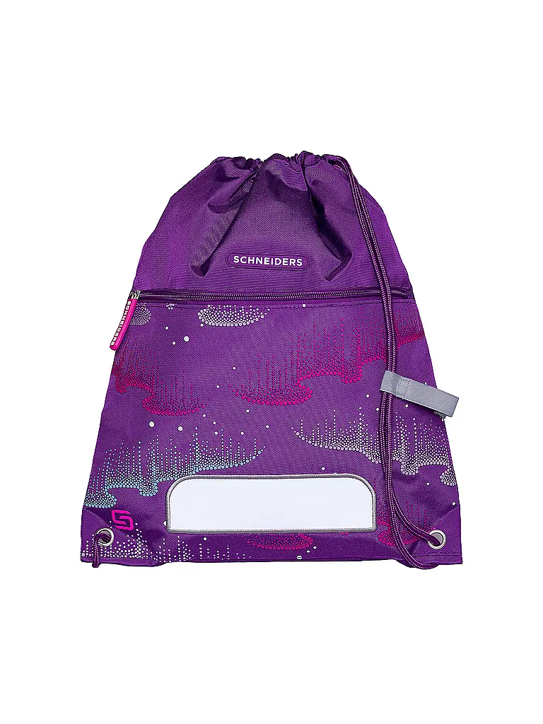 SCHNEIDERS | Schultaschen Set Ergolite 9tlg Wavy Dots | Beere