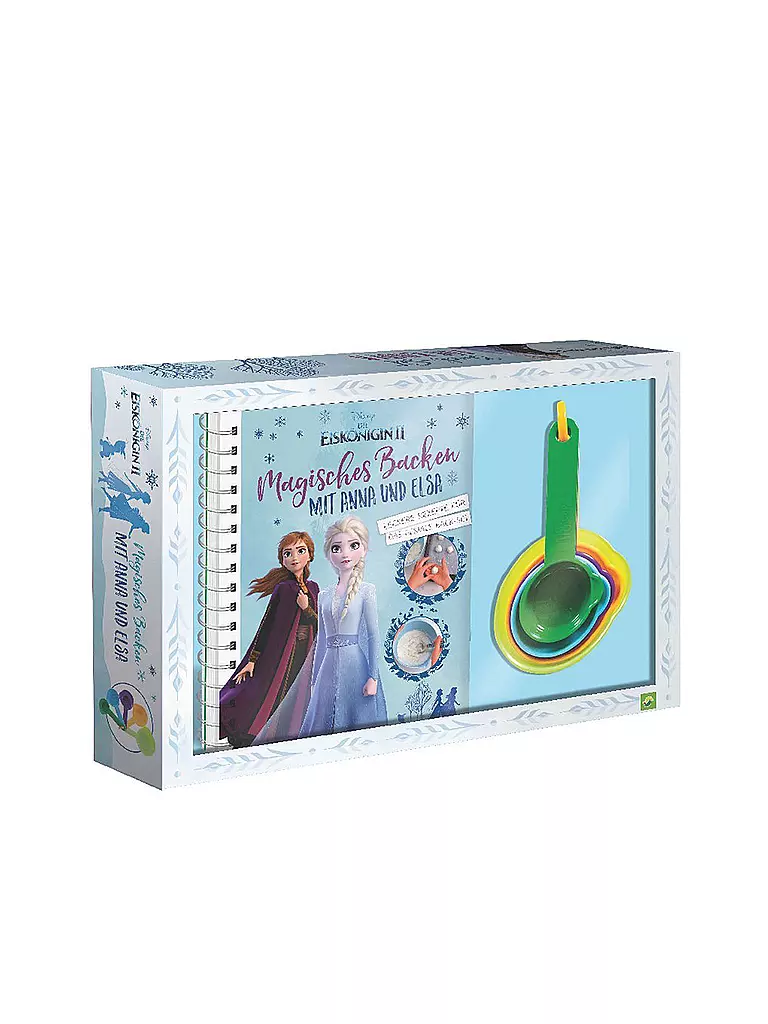 SCHWAGER & STEINLEIN VERLAG | Backbuch - Die Eiskönigin 2 - Magisches Backen mit Anna und Elsa mit 5 Messbechern | keine Farbe