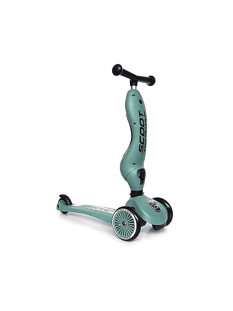 SCOOT & RIDE | 2in1 Kickboard - Highwaykick 1 (Forest) | grün