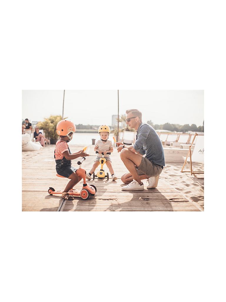 SCOOT & RIDE | 2in1 Kickboard - Highwaykick 1 (Peach) | orange
