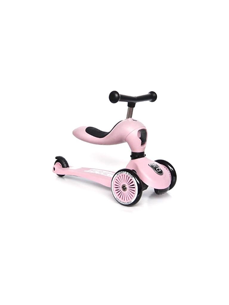 SCOOT & RIDE | 2in1 Kickboard - Highwaykick 1 (Rose) | rosa