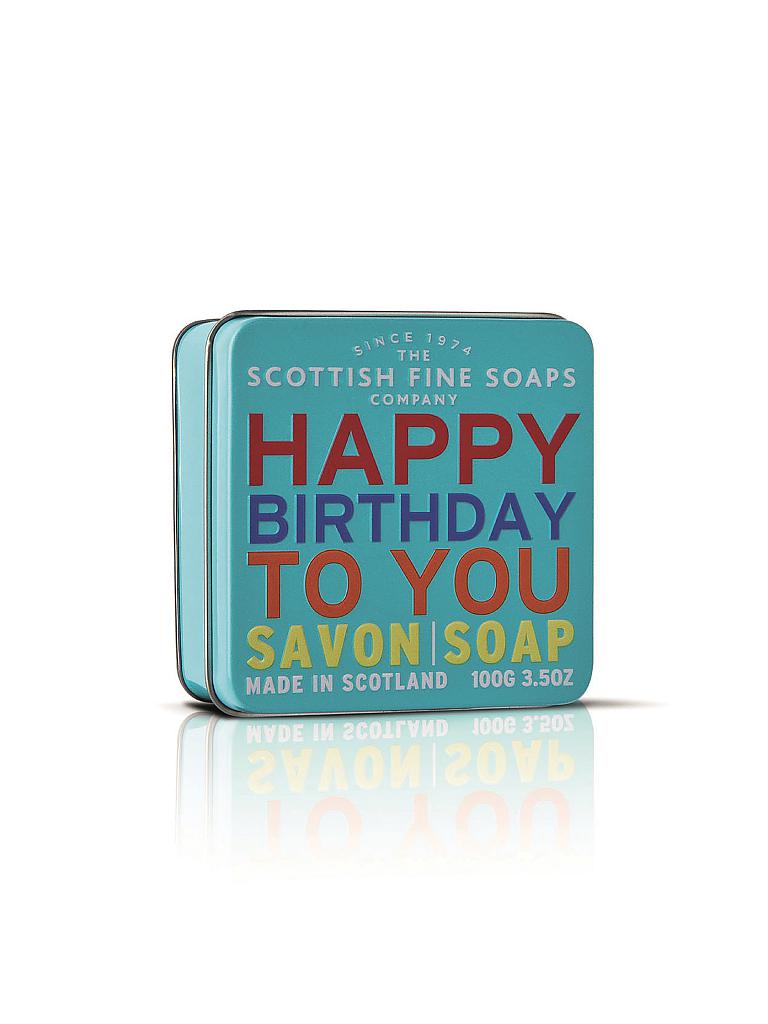 SCOTTISH FINE SOAPS | Seife "Happy Birthday" 100g | transparent