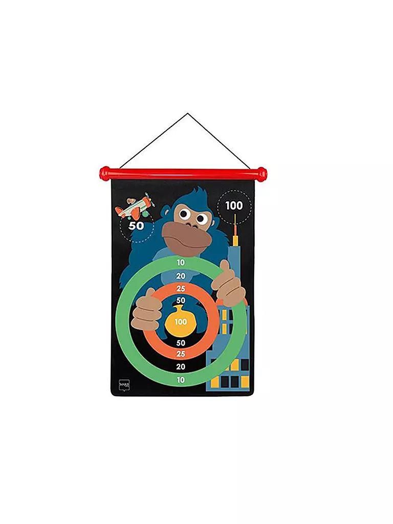 SCRATCH | Magnet Dartspiel Affe gross | keine Farbe