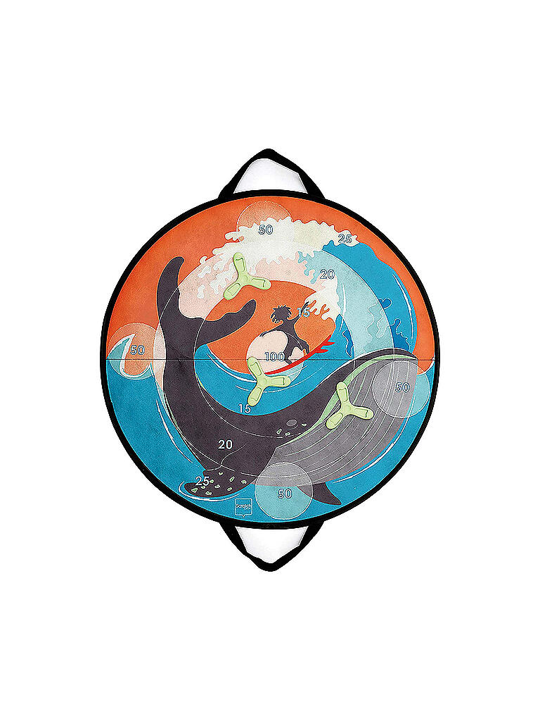 SCRATCH | Magnetische Zielscheibe Surfer | keine Farbe