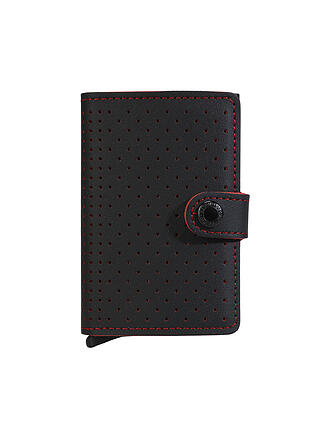 SECRID | Geldbörse - Miniwallet Perforated Mini Black