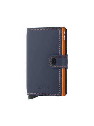 SECRID | Geldbörse - Miniwallet Matte Night Blue Orange