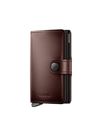 SECRID | Geldbörse PREMIUM MINIWALLET DUSK  Dark Brown 