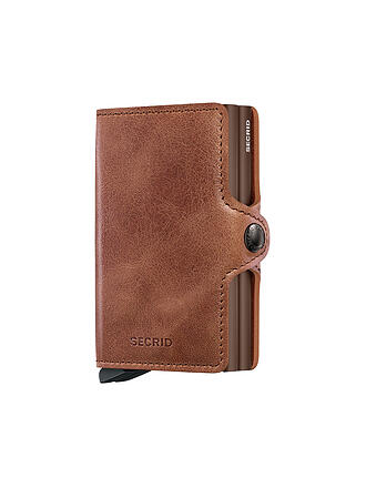 SECRID | Geldbörse Geldbörse - Twinwallet Vintage Twin  Cognac Brown