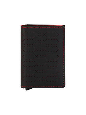 SECRID | Geldbörse - Slimwallet Fuel black-red