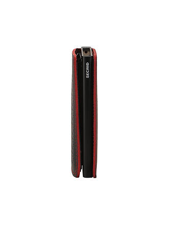SECRID | Geldbörse - Slimwallet Fuel black-red