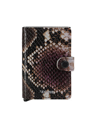 SECRID | Geldbörse - Miniwallet Serpent Animal Prints Purpel